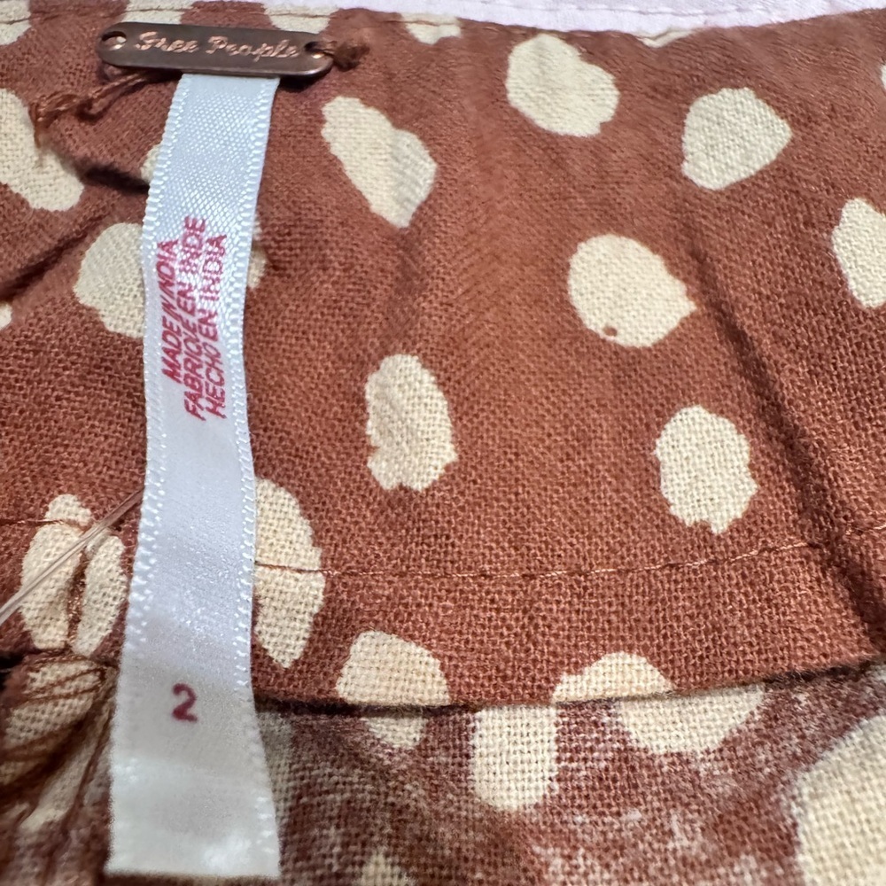 Free People Bennett Crop Cotton Shorts - Picture 9 of 9